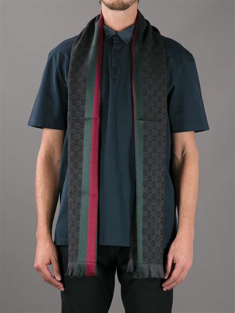 gucci print scarves for men